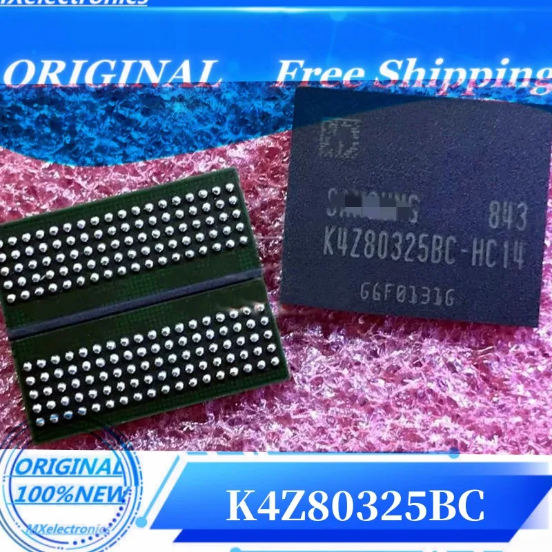 

2PCS/LOT NEW100% K4Z80325BC K4Z80325BC-HC14 K4Z80325BC-HC16 BGA DDR6 ORIGINAL