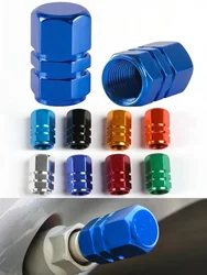 Car Wheel Caps 7 Colors Aluminum Valve Stem Cap Tyre Tire Covers for BMW Bicycle Automobiles Motorcycles Auto Accessories Tool