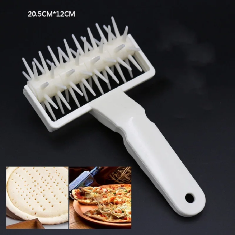 Mesh Dough Roller Knife Pizza Cake Dough Flower Knife Pie Pizza Biscuit Pulling Mesh Wheel Knife  Kitchen Baking Tool