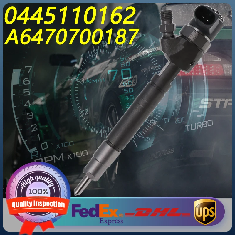 

0445110162 A6470700187 Common Rail Injector For Mercedes-Benz Sprinter 316 416 Dodge Sprinter 3500 2.7 Engine