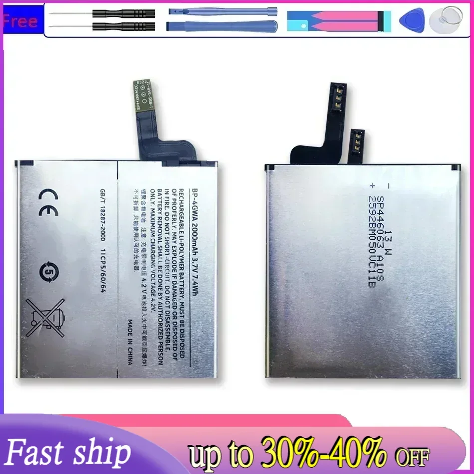 Для Nokia 625 Max Lumia625h Lumia 720 720T RM-885 Zeal Battery Model BP-4GWA 2000Mah