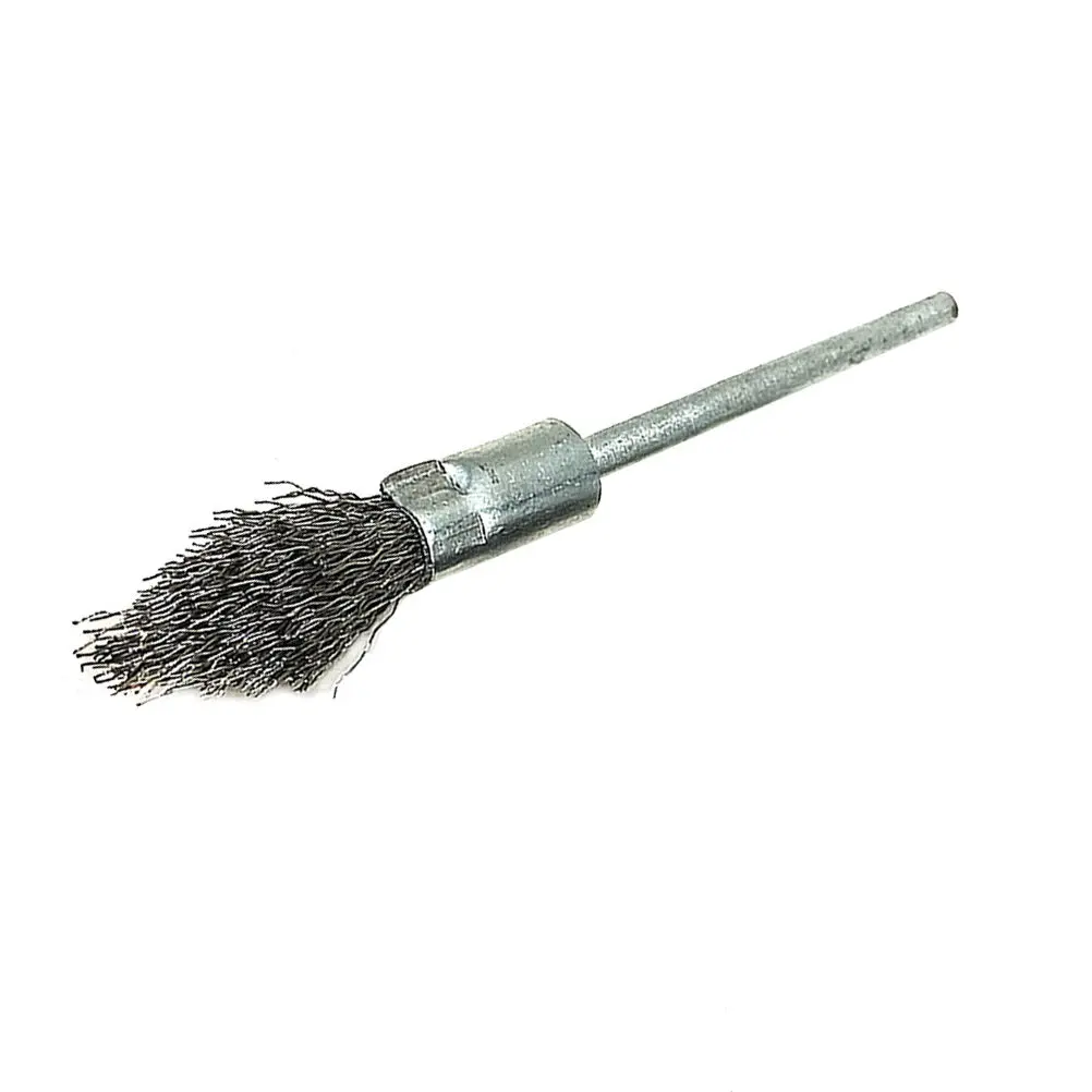 6Mm Shank Electric Grinder Brush Stainless Steel Wire Wheel For Metal Polishing Rust Removal Burrs Cleaning Angle Grinder view 3