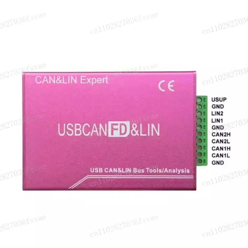 USB To LIN CAN Bus Analyzer FD Supports DBC LDF Protocol Parsing USB2CAN2II CANFD