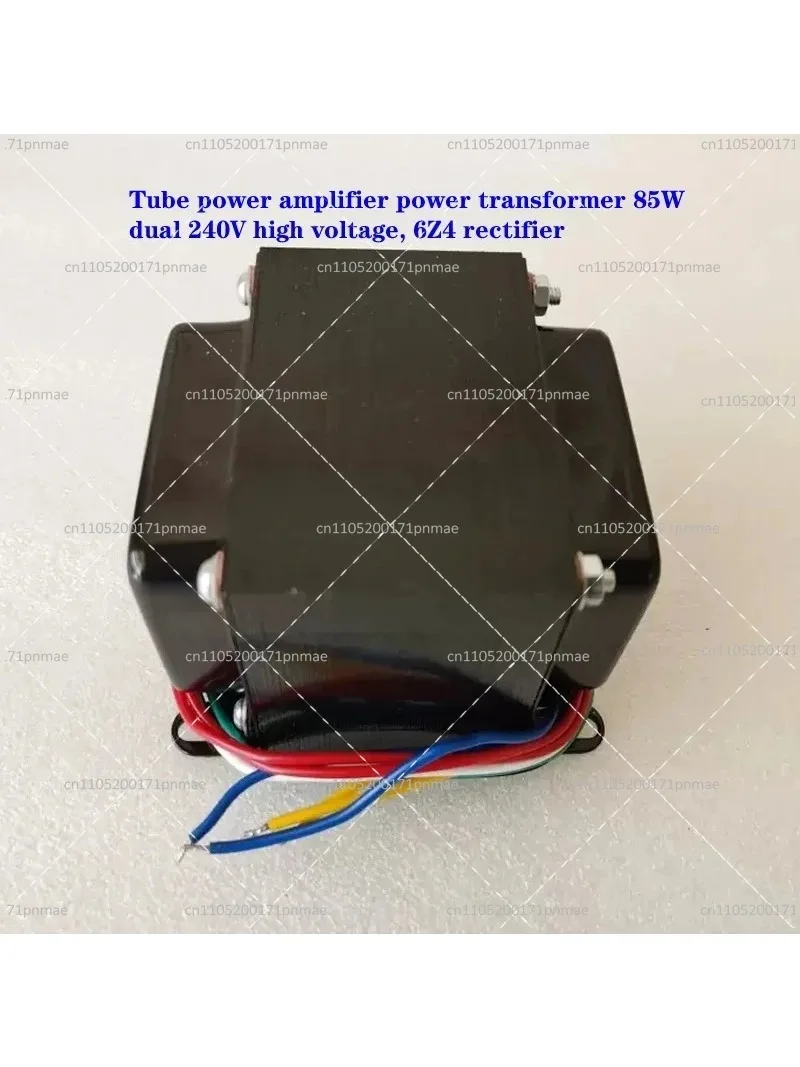 80W Hi-Fi Tube Amplifier Power Transformer, Dual 240V 100mA High Voltage, 6.3V 3A & 3.15V-0-3.15V 3A, for DIY Amp or Repair