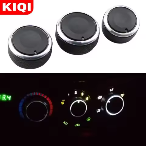 Car AC Knob Air Conditioning Heat Control Switch Knob Aluminum Alloy Accessories for Chevrolet Aveo Lova Sonic Spark After T50