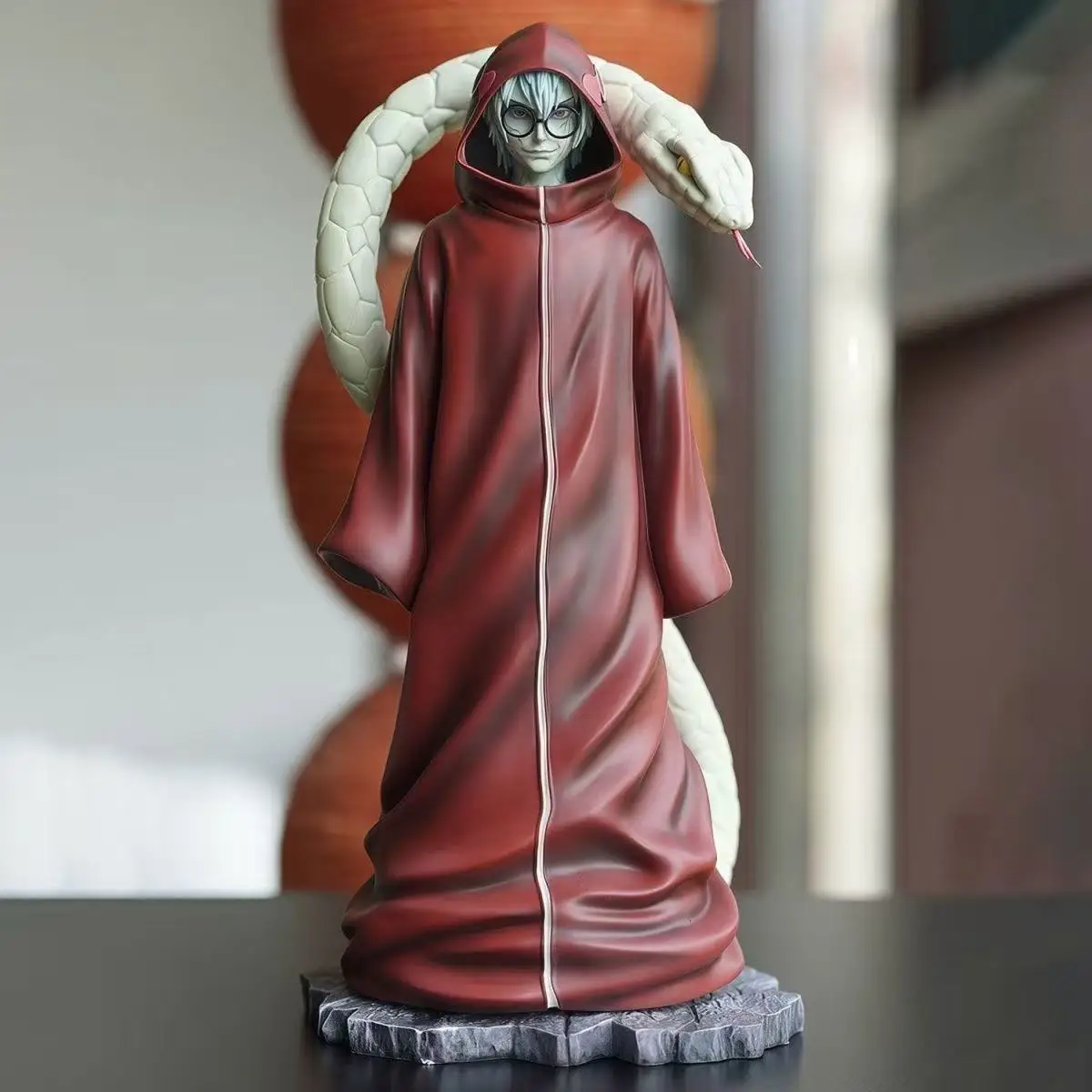 Figura de Naruto de Anime Yakushi Kabuto, figura de acción de PVC, colección de estatuas, modelo de muñeca, juguete para regalo