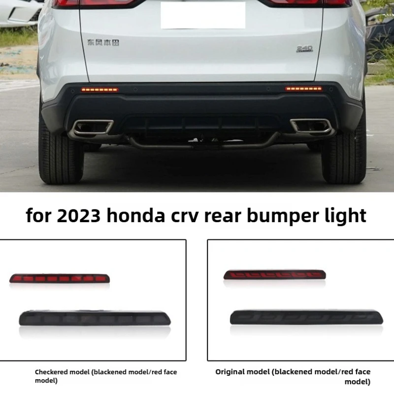 Voor Honda CRV CR-V 240 2023-2025 2 ST LED Achterbumper Licht Gemodificeerde Rem Dynamische Richtingaanwijzers bedrading Model Mistachterlicht