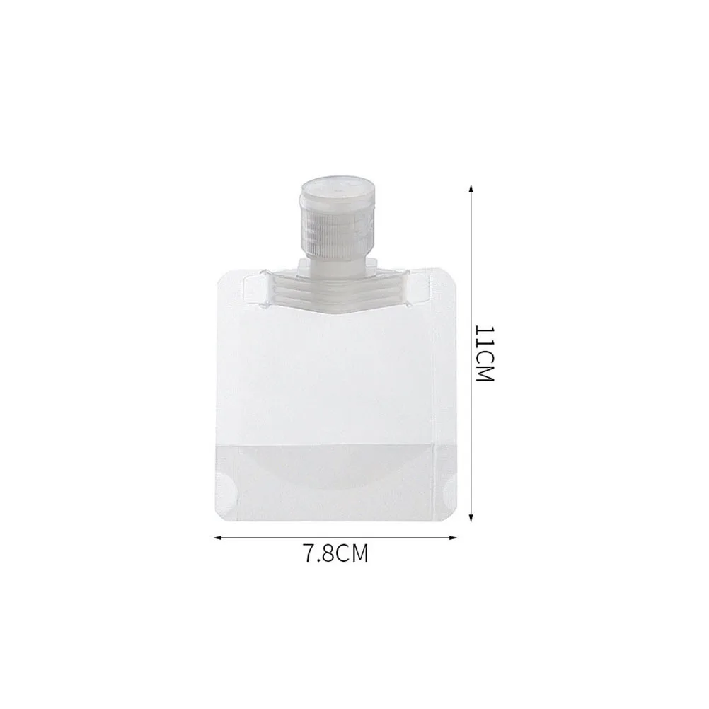 

1Set Lightweight Lotion Storage Pouch Safe Material Squeezable Pouch for Creams Lotions Conditioners Lotion Bags