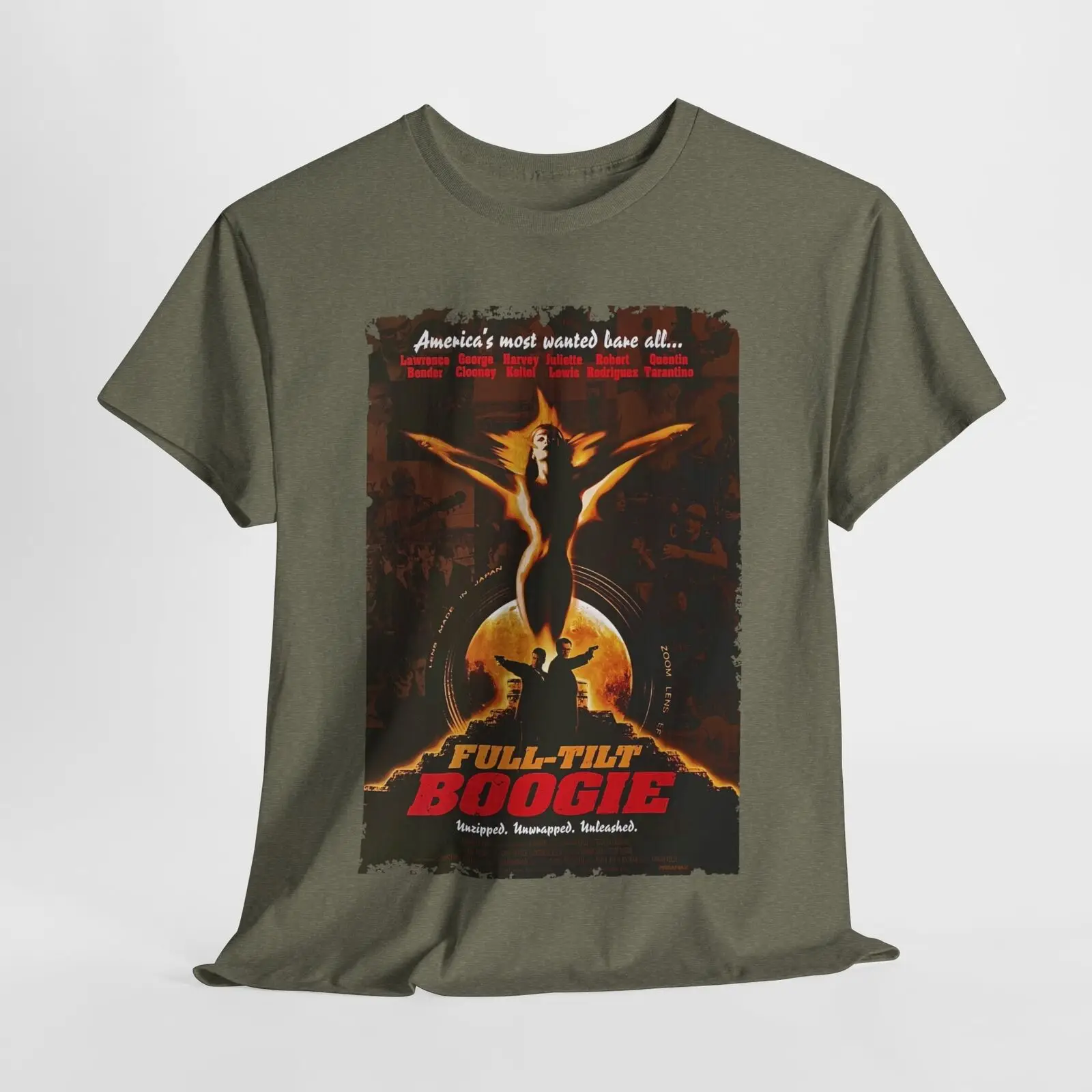 Full Tilt Boogie Retro Shirt, Vintage Movie Themed Unisex T-Shirt