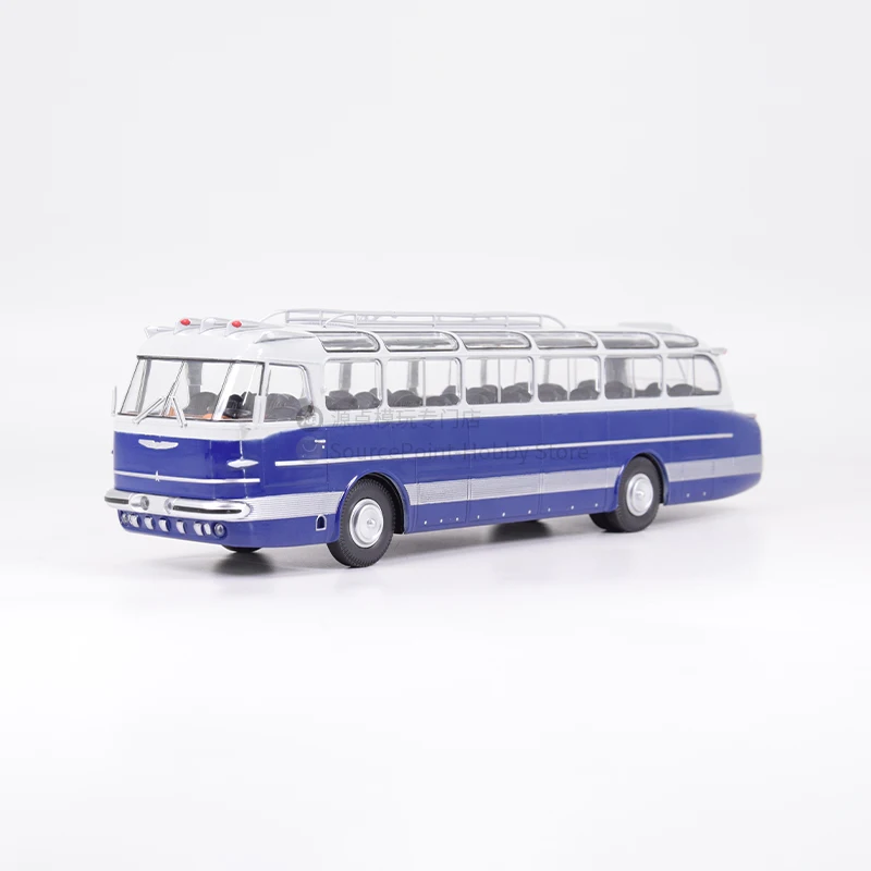 Original Hungary Ikarus-55 Deluxe Long Distance City Tour Bus 1/43 Plastic Model USSR Autobus Collection 