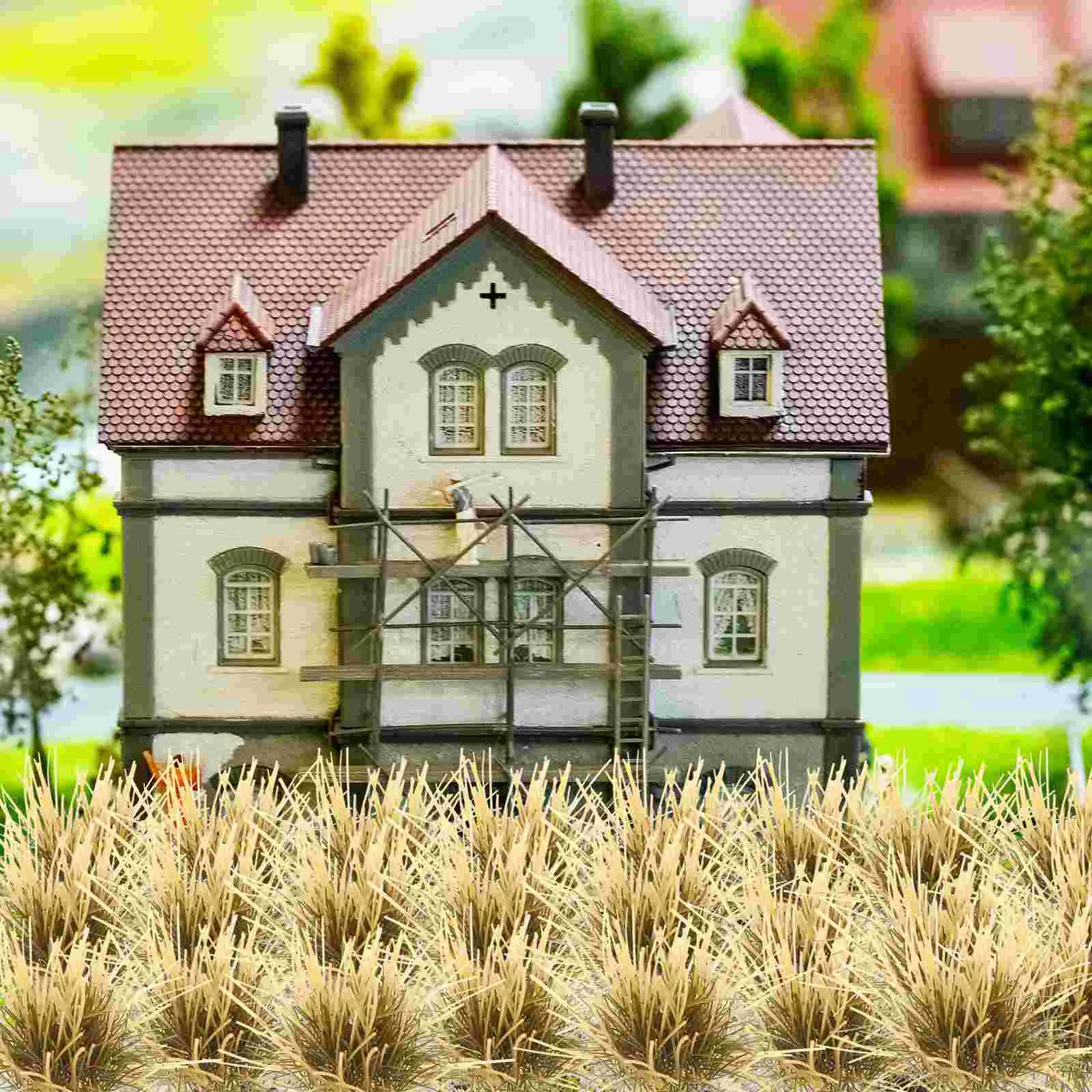 Miniature Grass Diorama Supplies Bases Artificial Model Train Accessories Scale Fake Dirt Static Applicator