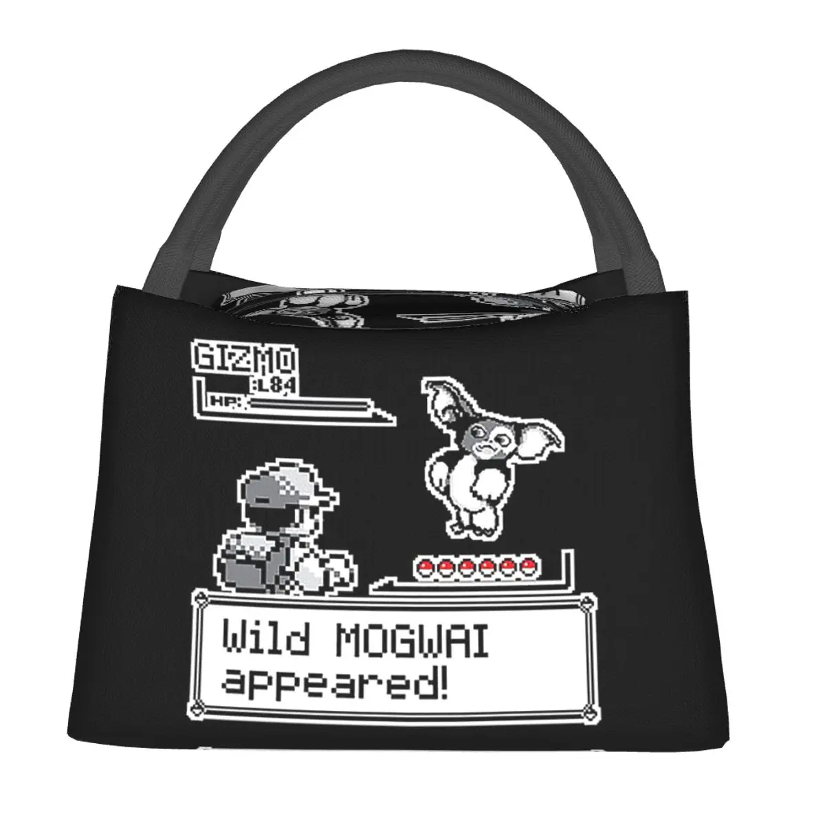 Wild Mogwai Appeared (Variant) Lunch Bags Insulated Bento Box Leakproof Lunch Tote Picnic Bags Thermal Bag for Woman Girl Travel