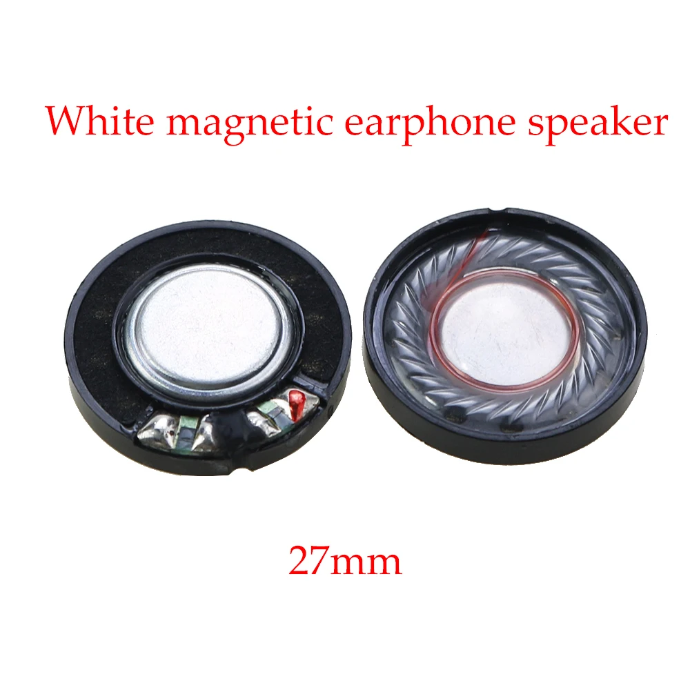 1 Piece 27mm 30mm 40mm 50mmWireless Headphone Speaker Driver Neodymium 112db HIFI Headset Horn Full Range Speakers