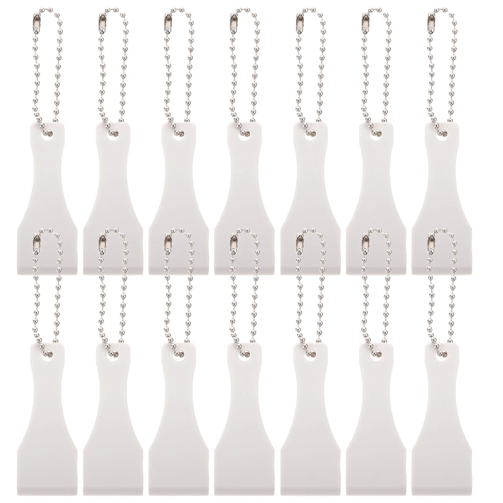 

20pcs Scratcher Plastic Keychain Accessories Portable Tool for Cards Scratch Off DIY Lightweight Practical