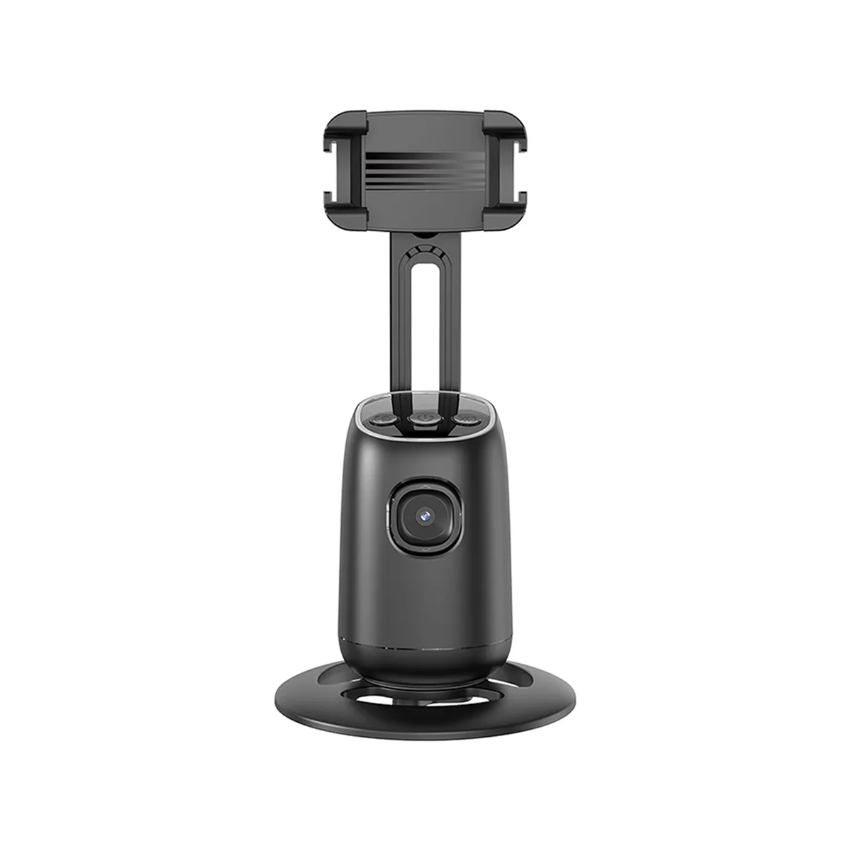 P05 AI اتبع Gimbal 360 دوران تتبع الوجه استقرار تصوير سطح المكتب المحمول حامل الهاتف المحمول للعيش/الصورة