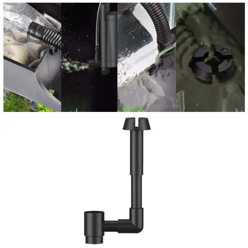 E15D Oil Slick Remover Part Aquarium Filter Three-in-one Water-pump Filter Cleaner