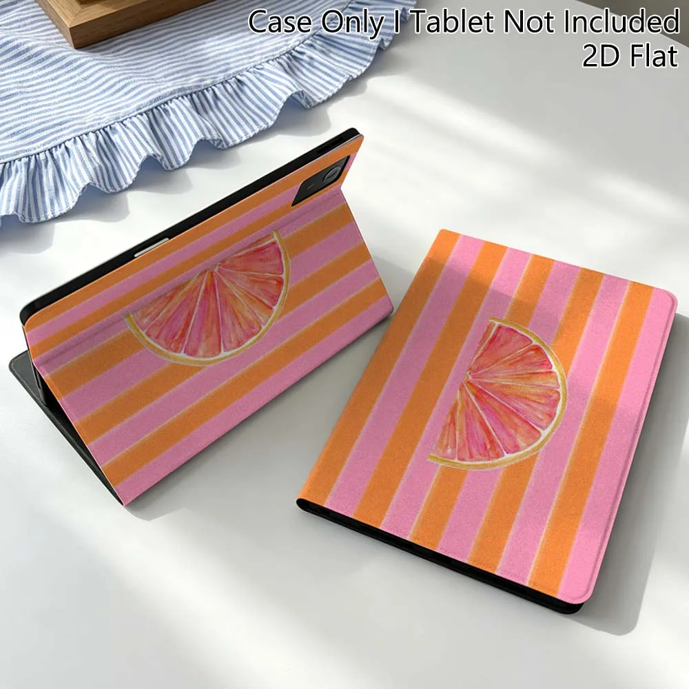Funda vertical Lemon Art Popular para Xiaoxin Lenovo Tab Pad K11 K10 M10 P11 3rd Plus Pro Legion Y700 Y900 Gen4 2, regalo para tableta