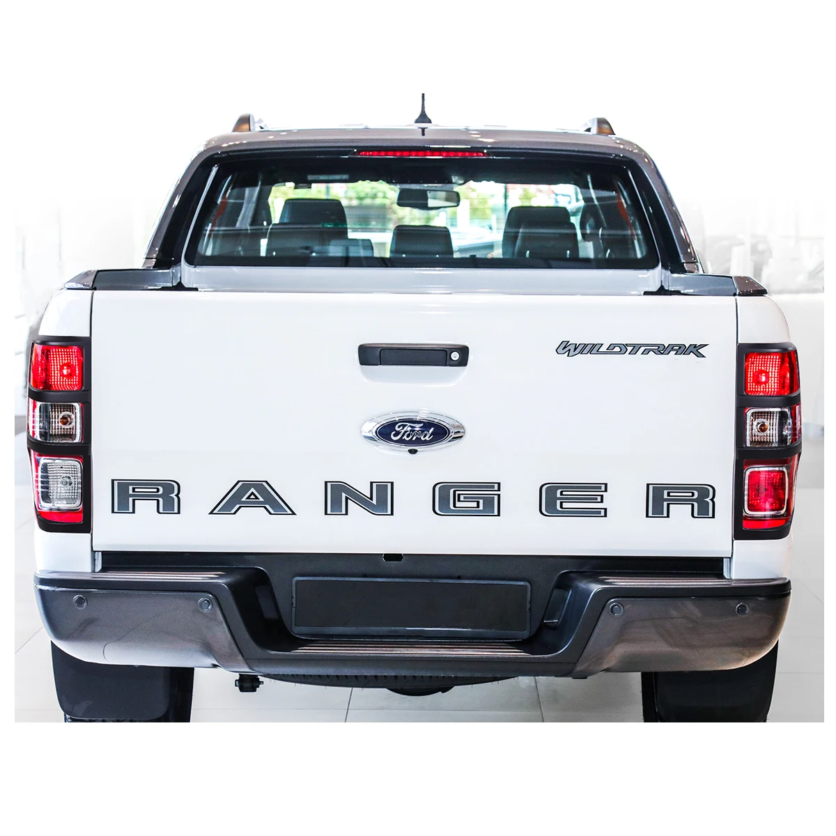 Abs vordere Scheinwerfer abdeckung hintere Rücklicht abdeckung für Ford Ranger 2015-2018 Wildtrak Limited xlt xls xl – Detail 6
