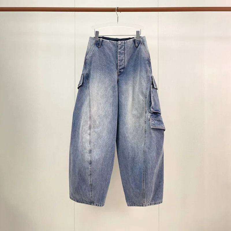 Fall 2026 New Arrival: Low-Rise, Slim-Fit Straight-Leg Pants; Retro-Style 100% Cotton Women's Work Pants and Jeans; Y2K