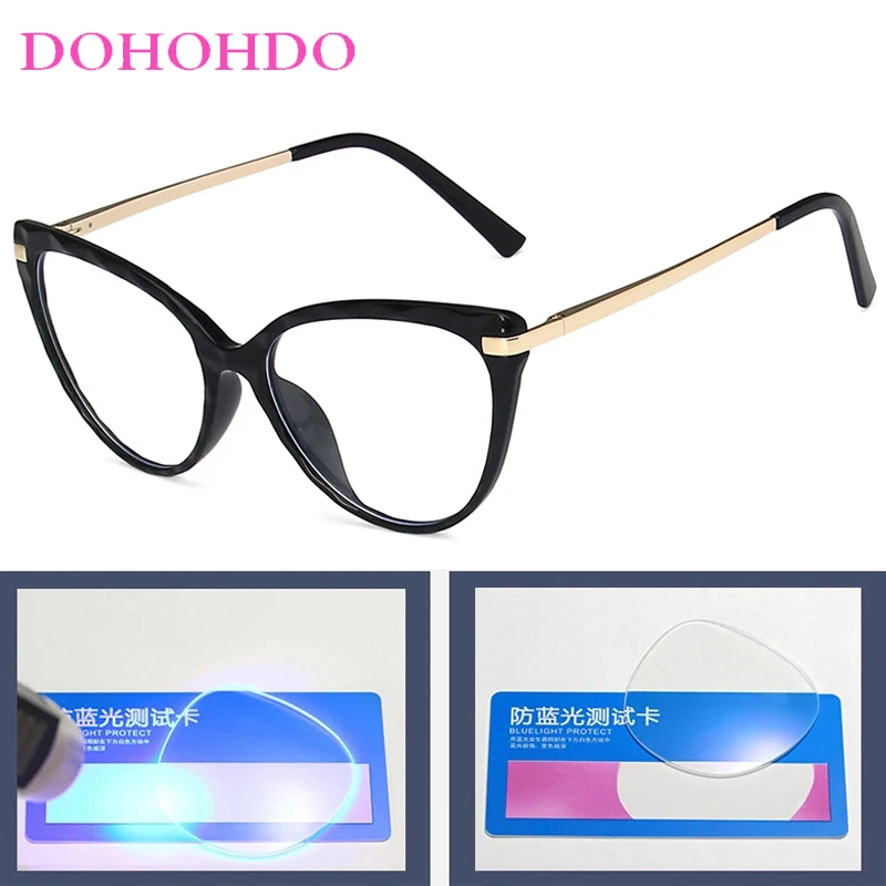Trendy TR90 Big Cat Eye Merk Designer Blauw Licht Blokkeren Bril Voor Vrouw Man Optische Bril Voor Computer Gebruik Lentes О www