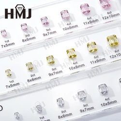Jewelry Tools Pink Yellow Diamond Carat Size Chart Customize Comparison Chart Set Ring Size Reference Gemstones Jewelry Store