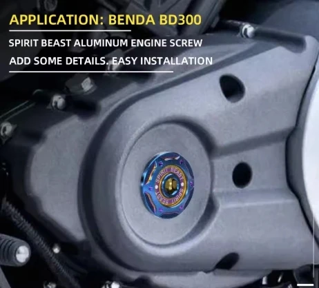 

Engine screw modification suitable for Benda retro motorcycle magneto motor screw hole blockage