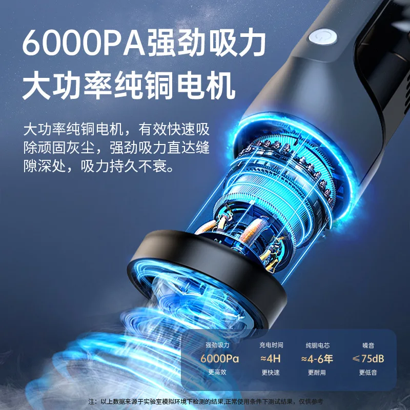 Трансграничный вакуумный электрический пылесос, беспроводной портативный бытовой маленький большой всасывающий сверхмощный автомобильный