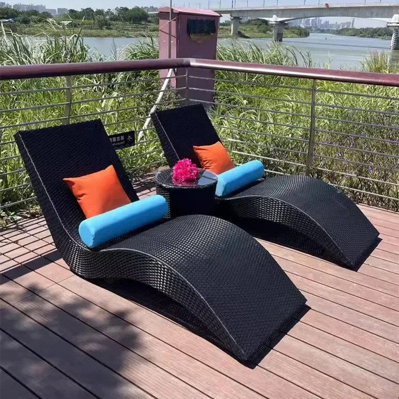 Comfortable Beach Chair Recliner Relaxing Ergonomic Pool Sun Chair Beach Chaise Longue Unusual Silla De Playa Garden Furniture