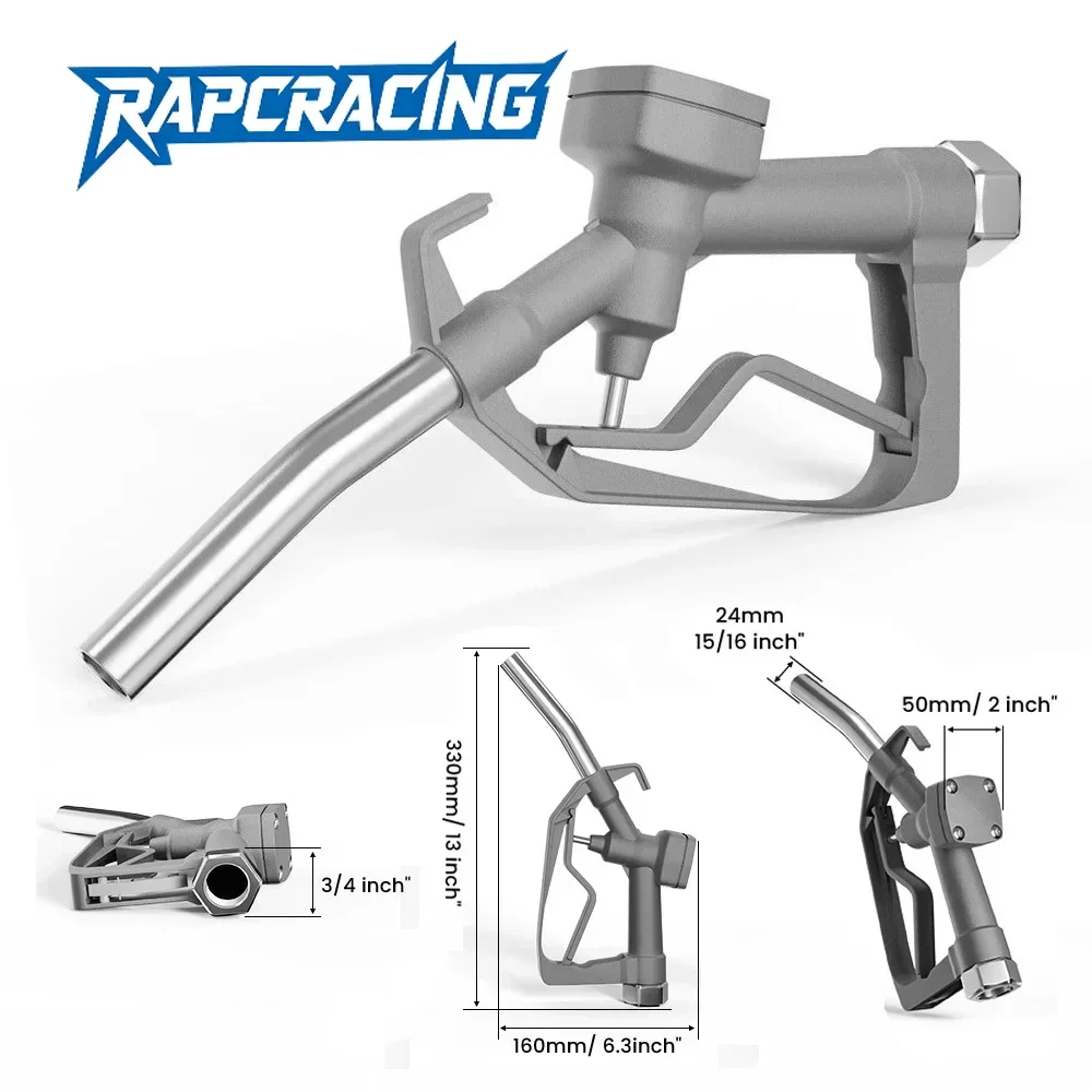 Pistola de repostaje diésel con dispensador de aceite combustible Manual de 3/4" con boquilla de aleación de aluminio