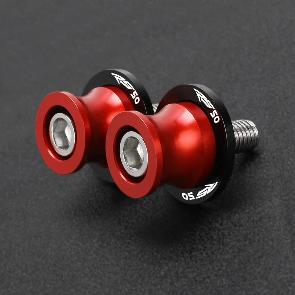 FOR APRILIA RS 250 125 50 1996-2025 2024 23 2022 6MM Motorcycle accessories Swingarm Spools slider stand screws RS125 RS250 RS50