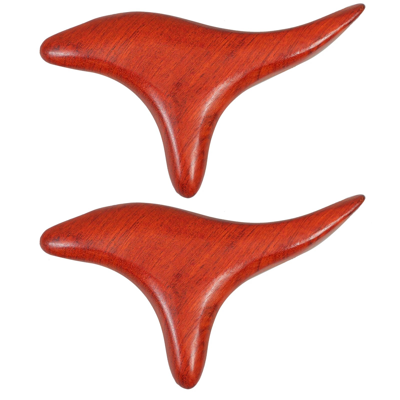2Pcs Wood Massage Rod Body Massager for Muscle Tension Relief Trigger Point Acupuncture Point Massaging Stick Pain Fatigue