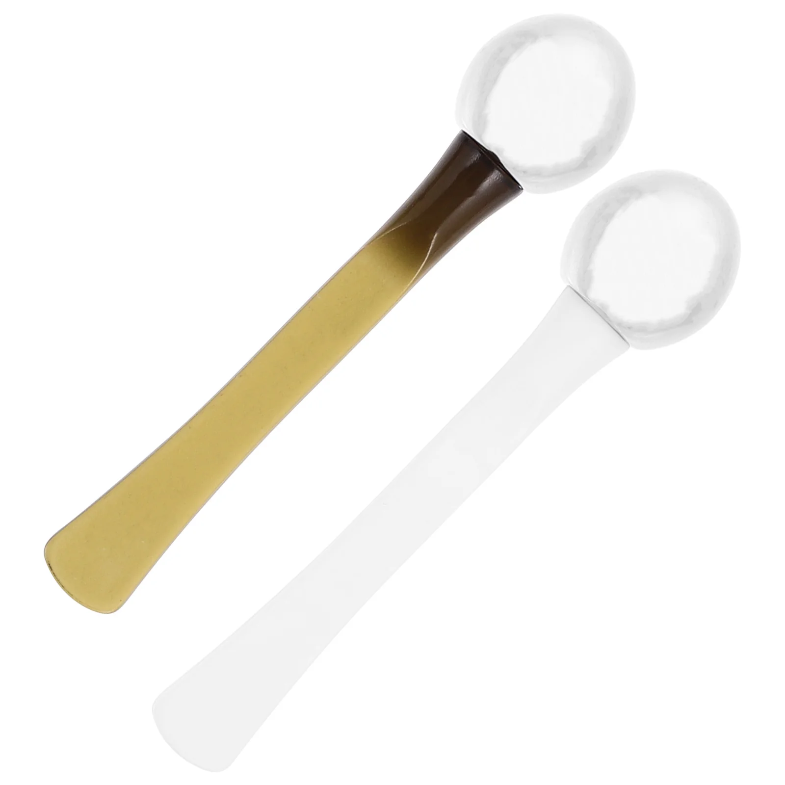 

2Pcs Eye Cream Bar Zinc Alloy Massager Skin Care Applicator Face Cream Rod Portable Household Beauty Supplies for Women Eye