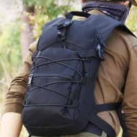 15L Molle Tactical Backpack Bicycle Backpacks Outdoor Sports Cycling Hydration Climbing Hiking Camping Hiking Fishing Bike Bag