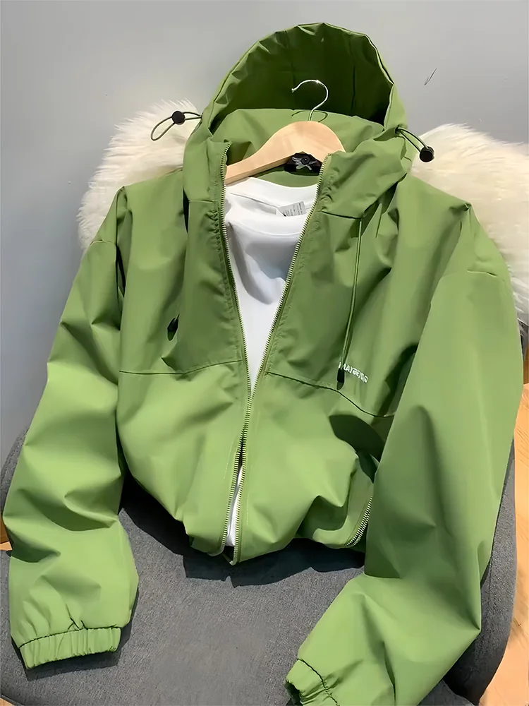 

Outdoor Spor een Soft ell Jaet Men's Autumn Waterproof Windproof Bicycle Riding Coat Stand Fit Long Sve Zipper ...