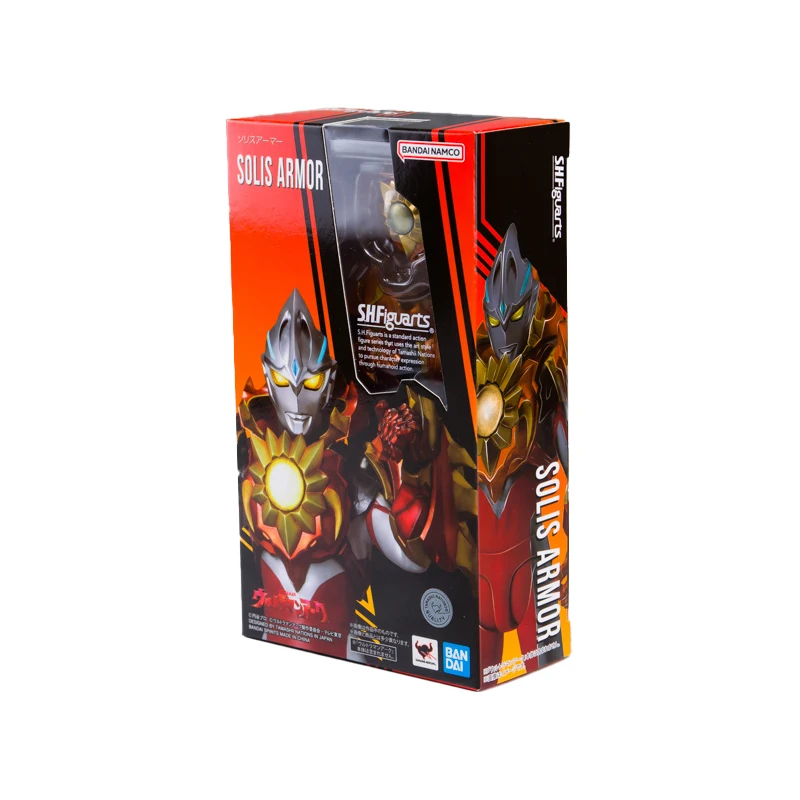 

Bandai S.H.F Series AcET Ultraman Burning Sun Armor Can Be Moved Hand Desktop Case Display Boy's Birthday Gift