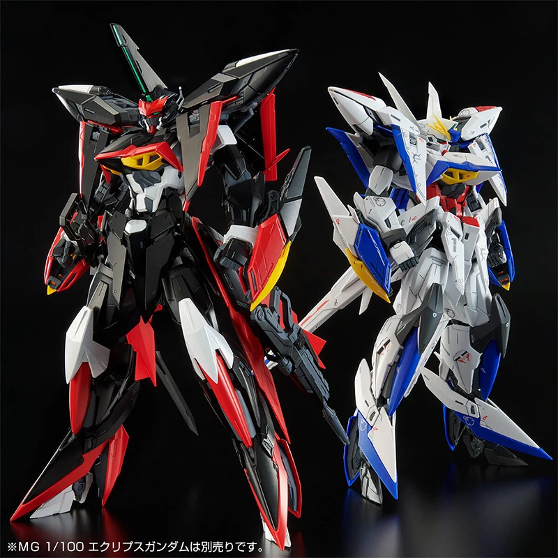 In Stock BANDAI PB Limited MG 1/100 MVF-X08R02 Eclipse Gundam REACTOR Anime Action Figures Assembled Model Collection Toy