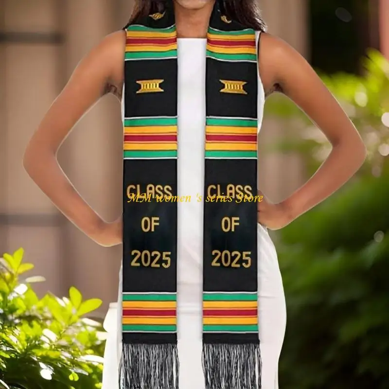 

Q39C Graduation Party Shoulder Sash Graduate Ribbon Etiquette Belts Decoration Band