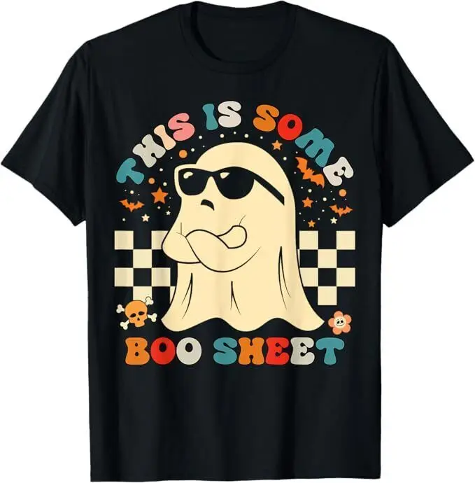 

This Is Some Boo Sheet Ghost Retro Halloween Funny Halloween Unisex T-Shirt