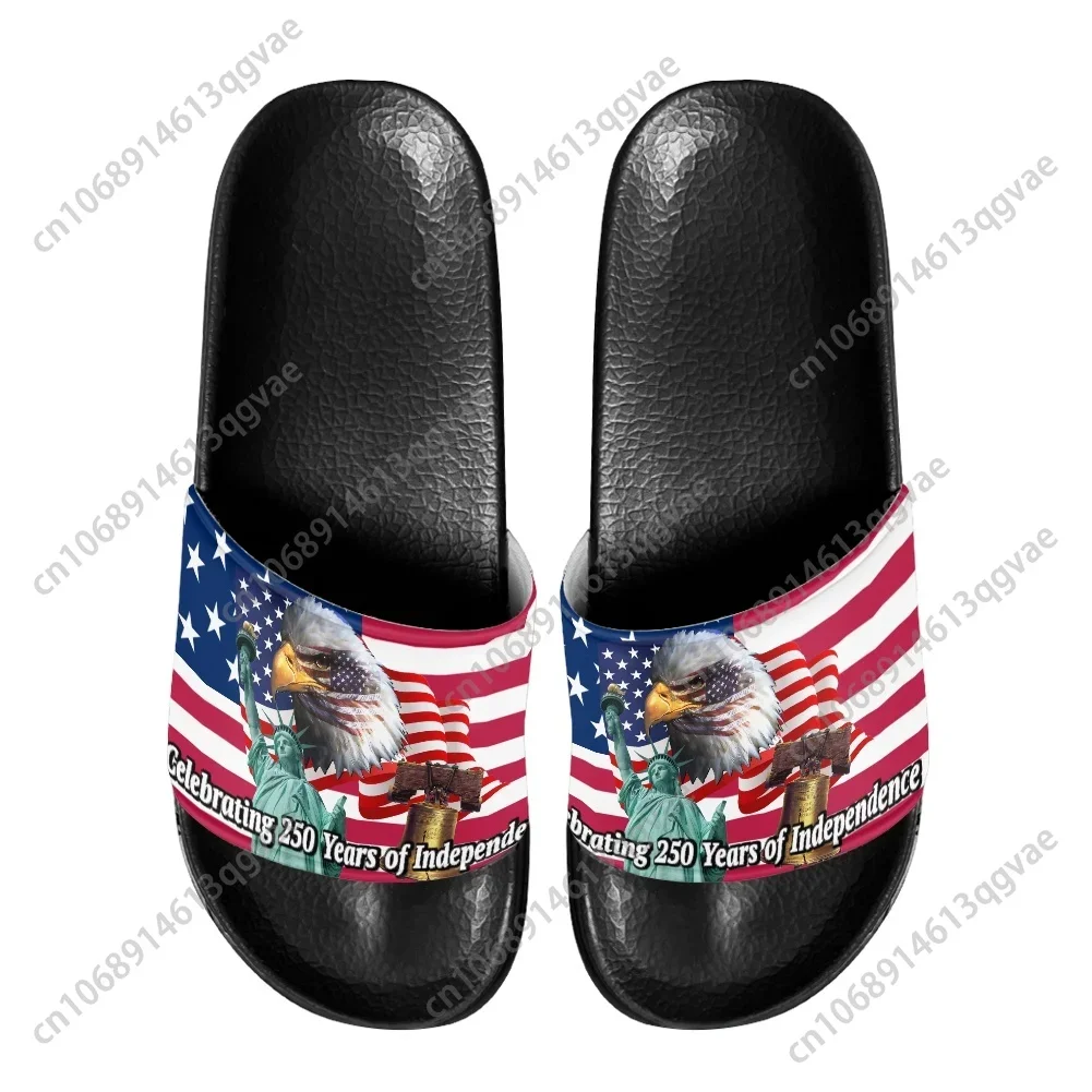 America 250 Anniversary Slippers Home Water Shoes Men Women Teenagers Beach Pool Sandals Custom Summer Slipper 3