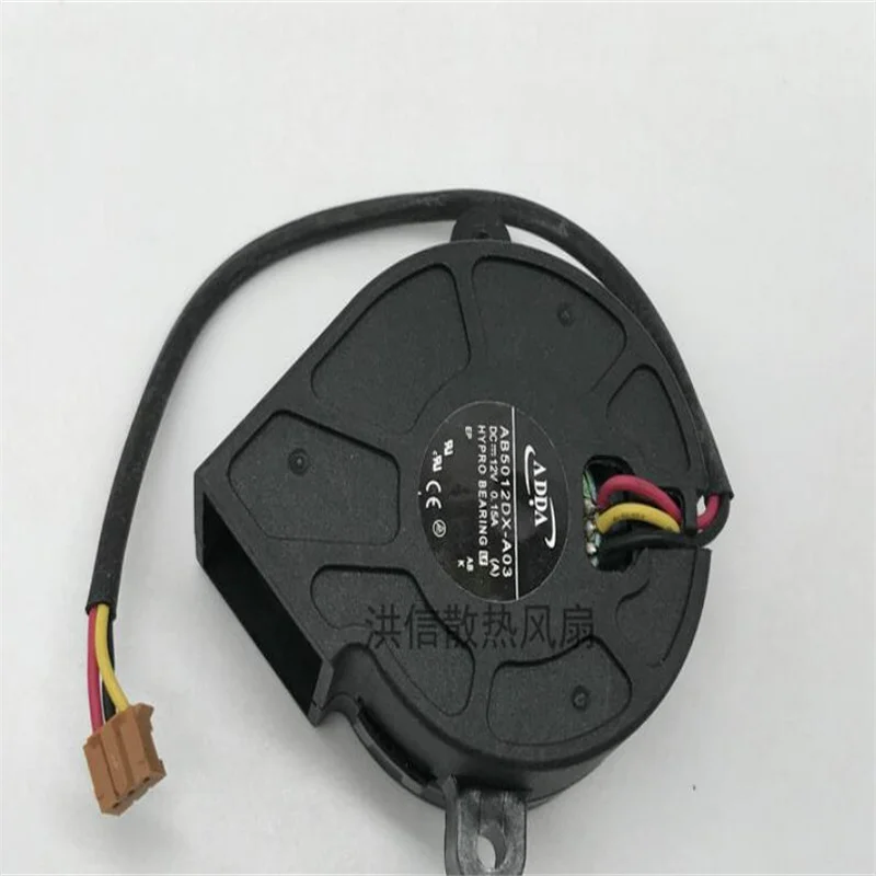 Sỉ: Ban Đầu Nam ADDA AB5012DX-A03 DC12V 0.15A 5025 Ba Dòng Máy Chiếu Quạt Phản Lực Cánh Quạt