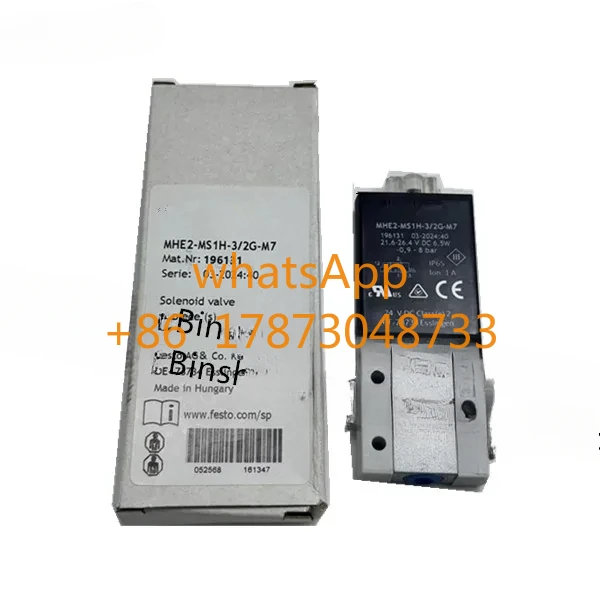

100% brand new stock in stock MHE2-MS1H-3-2G-M7 196131