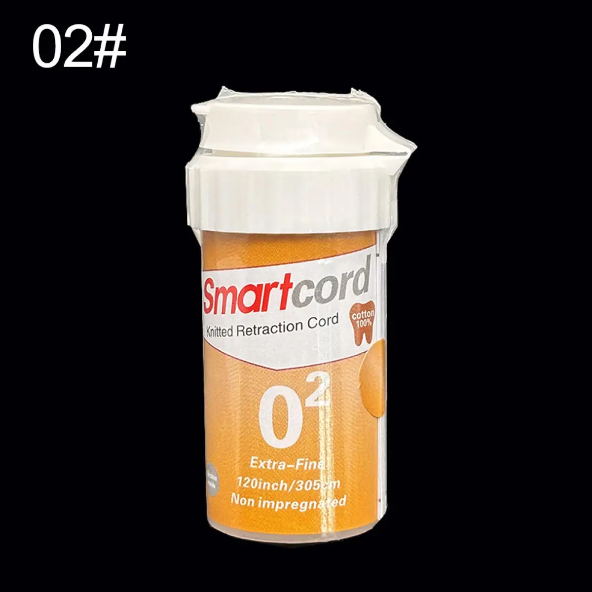 non-impregnated Professional Dental Gingival Retraction Cord Disposable Knitted Cotton Thread for Gum Line Retraction Surgery