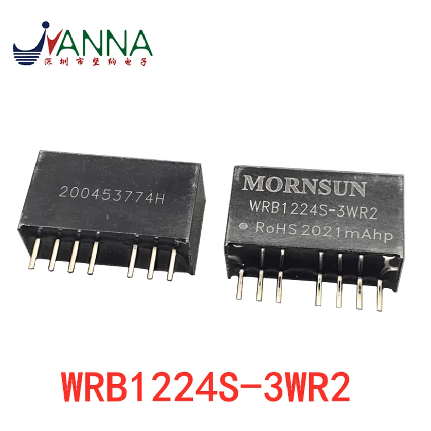 WRB1224S-3WR2 3W wide voltage 9~18V input, isolated voltage regulator 24V output new original JSY