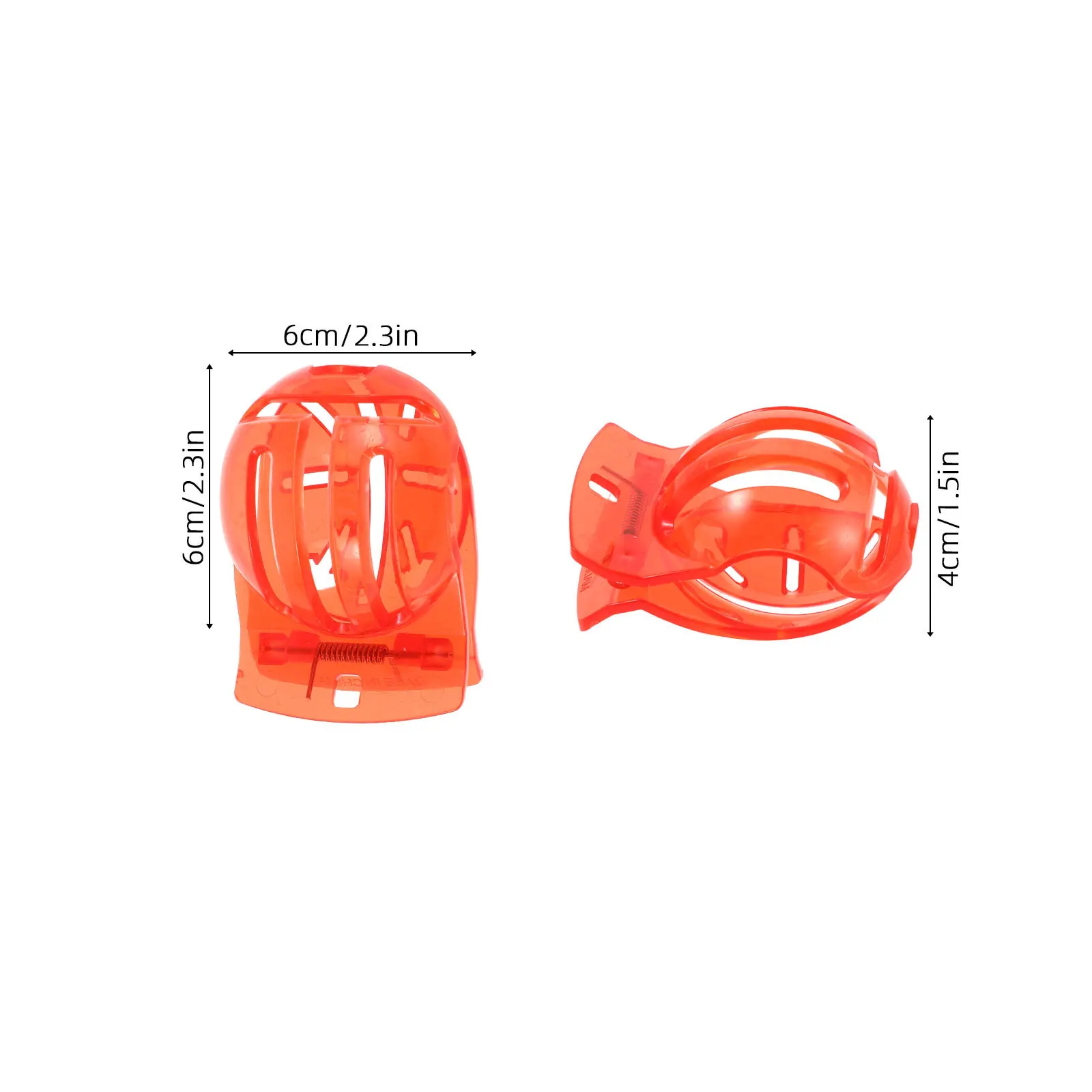 8pcs Ball Line Marker Clip Tool Reusable Plastic Putting Guide Portable Training Aid - Golf Ball Marking Stencil, Putting