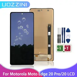 LCD For Motorola Moto Edge 20 Pro Display Touch Screen Digitizer Aseembly For Moto Edge X30 For Moto Edge 30 Pro Repair Parts