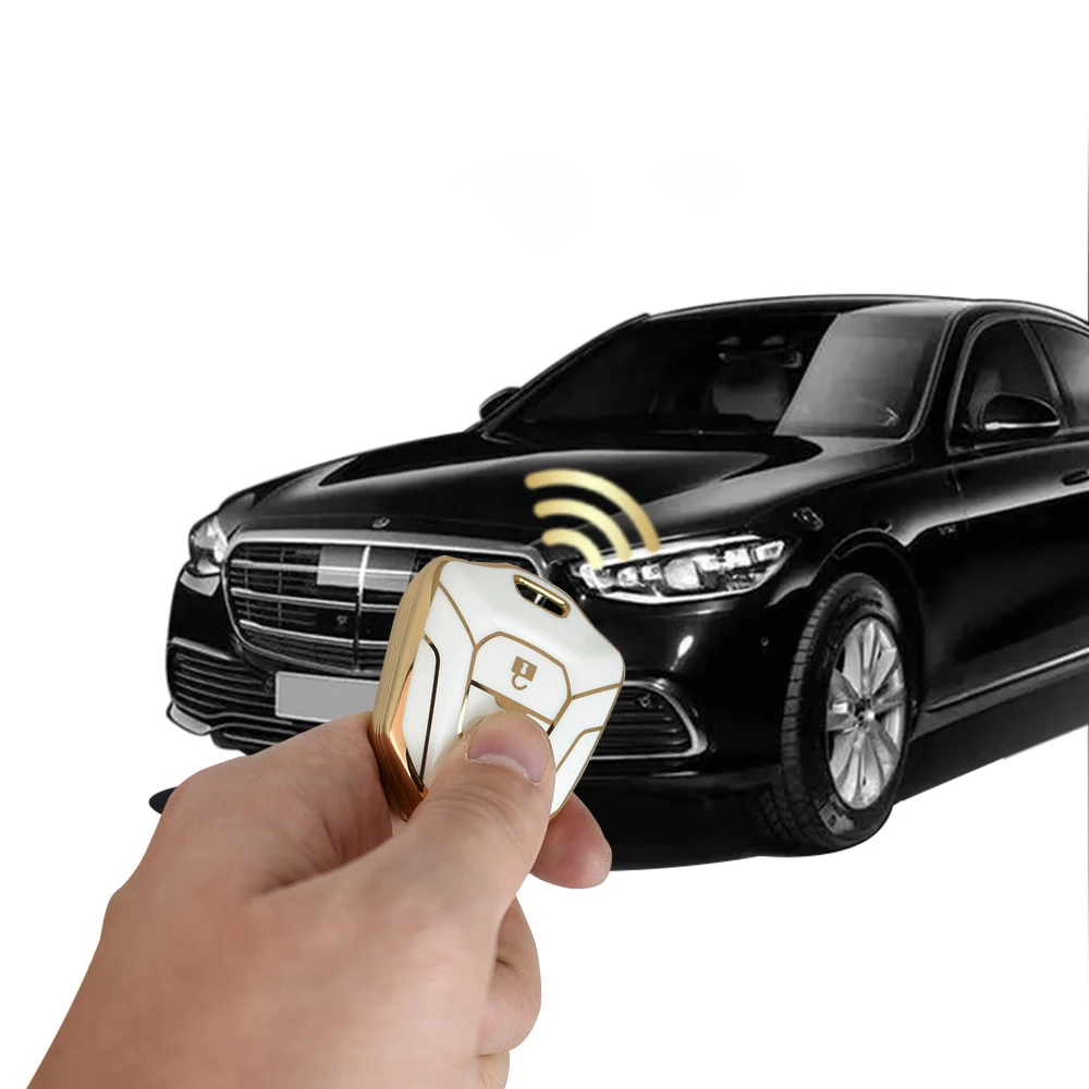 Mode TPU Auto Schlüssel Fall Abdeckung Halter Keychain für Isuzu DMAX MUX Lkw 2 Taste Remote Key Silicon Protector Zubehör