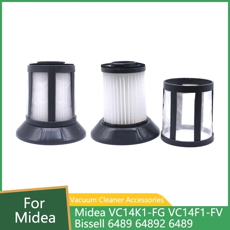 HEPA Filter For Midea VC14K1-FG VC14F1-FV For Bissell 6489 64892 64894 Vacuum Cleaner Accessories Replacement Spare Parts