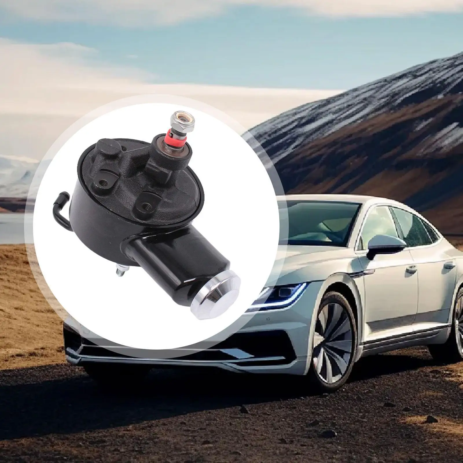 

Power Steering Pump Simple Installation Metal Sturdy Accessories Spare Parts