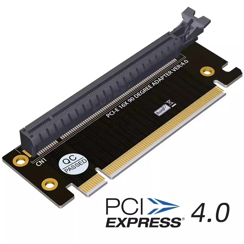 PCI-E 4.0 16X Riser Card 2U Height PCIe 16X Graphics Card Adapter