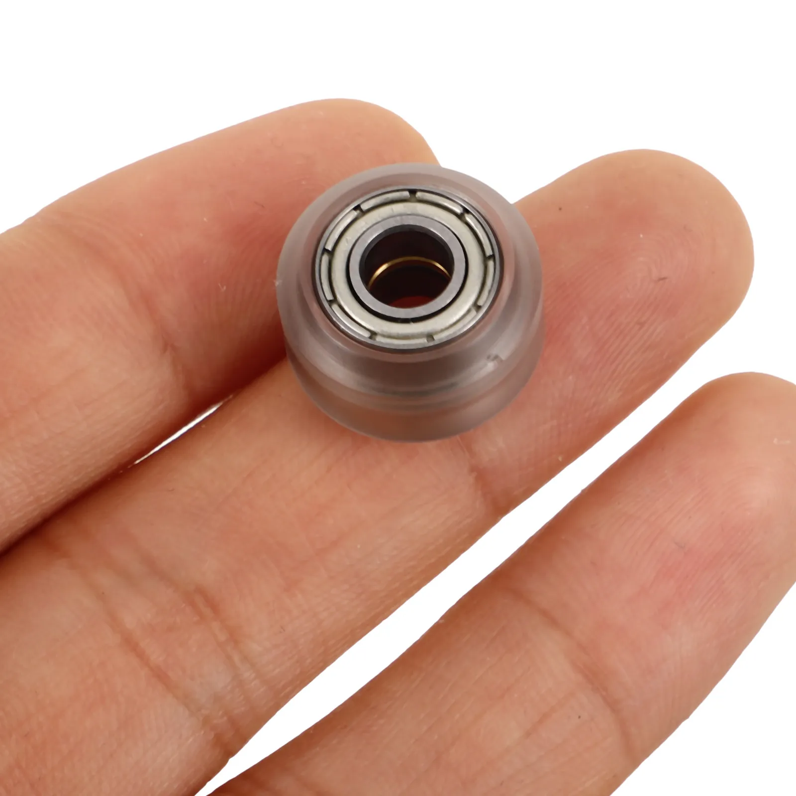 

6Pcs Printer Pulley Wheels Transparent Plastic Bearing for Smooth Operation 3D Printer Parts Accessories Plastic Bearing Pulley